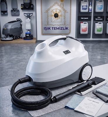 Buharlı temizlik makinesi — antialerjik koltuk temizliği ekipmanı