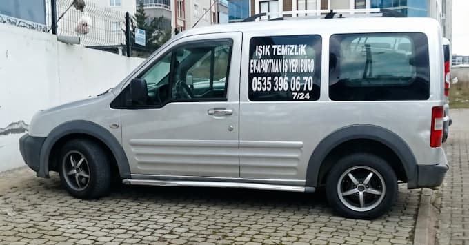 Işık Temizlik hizmet aracı — Samsun'un her ilçesine mobil ekip